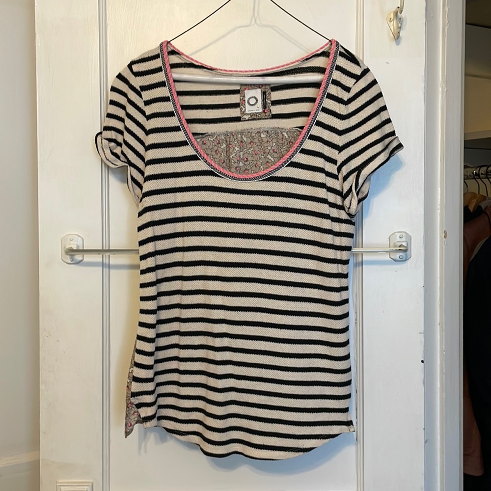 Anthropologie Top - Knit with Flowy Back